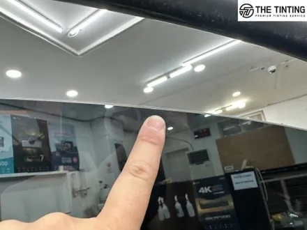 쉐보레 스파크 썬팅 재시공 스파크 썬팅 열차단썬팅 대전 썬팅 전문점 / 대전 동구