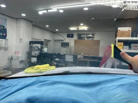 대전썬팅 포르쉐 카이엔 썬팅시공  유쉴드 스카이 60 대전썬팅더틴팅 / 대전 동구