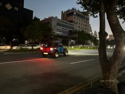 [공지] 지프 랭글러 랭글러 썬팅재시공 유쉴드 바이올렛 / 대전 동구