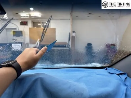 쉐보레 스파크 썬팅 재시공 스파크 썬팅 열차단썬팅 대전 썬팅 전문점 / 대전 동구