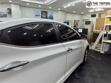 대전썬팅 전문점 아반떼 레이블럭 썬팅 재시공 / 대전 동구