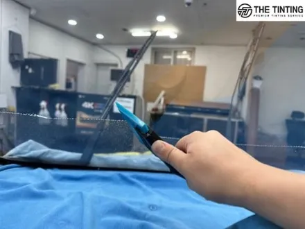 쉐보레 스파크 썬팅 재시공 스파크 썬팅 열차단썬팅 대전 썬팅 전문점 / 대전 동구