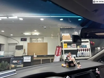 대전썬팅 기아 카니발 전면유리 썬팅 재시공 썬팅맛집 더틴팅 / 대전 동구