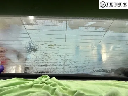 현대 쏘나타 LF 쏘나타 열선 재시공 대전썬팅 뽀글이 재시공 / 대전 동구