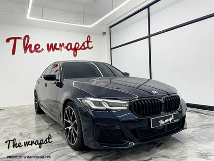 인천랩핑 BMW 530i 실내 매트릭스블랙 랩핑으로 말끔한 실내랩핑 진행했습니다 / 청라,인천,부천