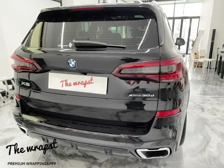 인천랩핑 BMW X5 G05 유광블랙 전체랩핑 으로 블랙포스 느낌 어떨까요 / 청라,인천,부천