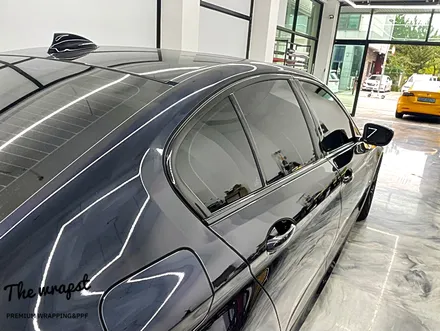 청라랩핑 BMW 5시리즈 530i 크롬죽이기 및 블랙그릴 교체 작업으로 블랙패키지 만들었습니다 / 청라,인천,부천