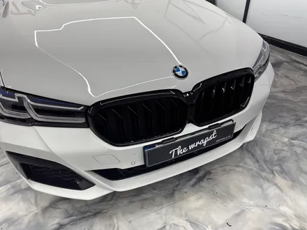 청라랩핑 BMW 530i 5시리즈 크롬죽이기는 셀수없이 시공했기에 깔끔하게 크롬죽이기 시공 완성하죠 / 청라,인천,부천