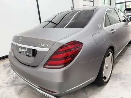 인천랩핑 벤츠 S클래스 기존 랩핑 제거 후 전체랩핑 시공하여 새로운 모습이 되었어요 / 인천 서구 청라동