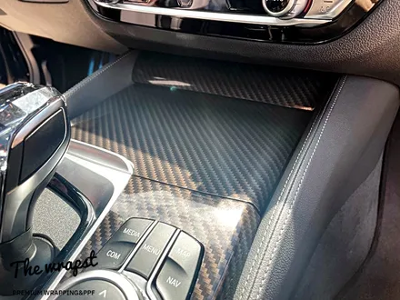 청라랩핑 BMW 5시리즈 LCI(G30) 실내카본랩핑이 이렇게 멋스럽죠(Feat. 크리스탈기어봉 교체) / 청라,인천,부천