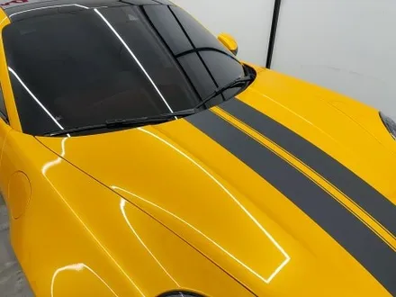 청라자동차랩핑 포르쉐 911 카레라4 GTS 고광택 옐로우 전체 랩핑 + 데칼 포인트, 도어 안쪽까지 시공한 이유 / 인천 서구 청라동