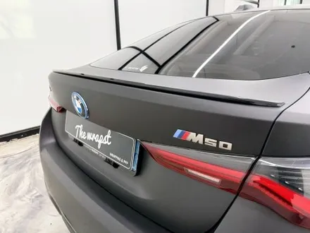 [BMW i4 M50] 인천서구랩핑 완전히 매트한 무광블랙 전체랩핑 시공 후기 / 인천 서구 청라동