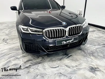 청라랩핑 BMW 5시리즈 530i 크롬죽이기 및 블랙그릴 교체 작업으로 블랙패키지 만들었습니다 / 청라,인천,부천