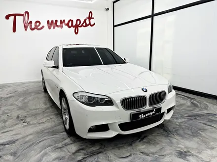 BMW 520d F10모델 사틴화이트로 새옷 입혀줬더니 신차 됐네요 / BMW / 5시리즈 (F10) / 청라,인천,부천