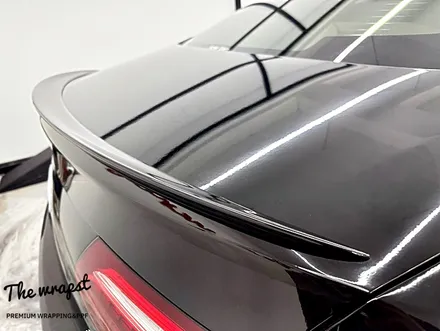 인천랩핑 벤츠 E53 AMG 쿠페 고광도 고광택 텍랩 얼티메이트 블랙으로 도장보다 뛰어난 광도로 전체랩핑 시공을 했습니다 / 청라,인천,부천