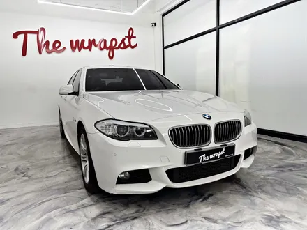 BMW 520d F10모델 사틴화이트로 새옷 입혀줬더니 신차 됐네요 / BMW / 5시리즈 (F10) / 청라,인천,부천