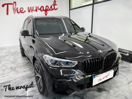 인천랩핑 BMW X5 G05 유광블랙 전체랩핑 으로 블랙포스 느낌 어떨까요 / 청라,인천,부천