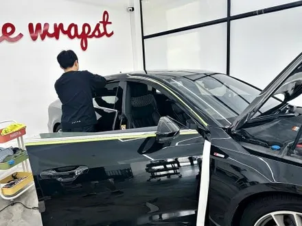 아우디크롬죽이기 A7 크롬죽이기 윈도우몰딩 블랙팩 이제는 필수가된것 같아요 / 인천 서구 청라동