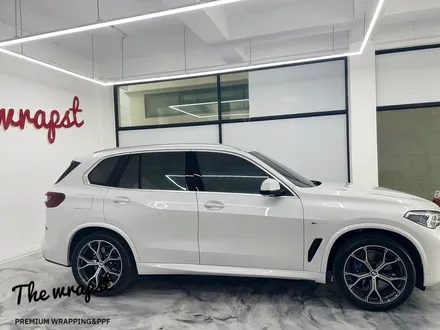 인천랩핑 BMW X5 G05 유광블랙 전체랩핑 으로 블랙포스 느낌 어떨까요 / 청라,인천,부천