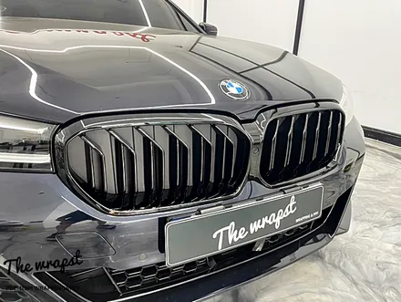 청라랩핑 BMW 5시리즈 530i 크롬죽이기 및 블랙그릴 교체 작업으로 블랙패키지 만들었습니다 / 청라,인천,부천