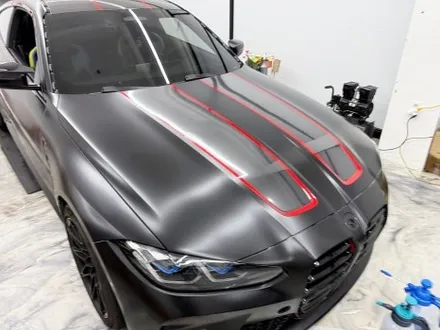 [BMW M4] 무광PPF시공과 함께 더불어 포인트랩핑으로 M4차량을 더욱 M스럽게 만들었어요 청라PPF / 인천 서구 청라동