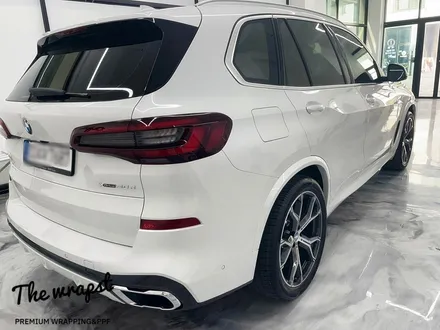 인천랩핑 BMW X5 G05 유광블랙 전체랩핑 으로 블랙포스 느낌 어떨까요 / 청라,인천,부천
