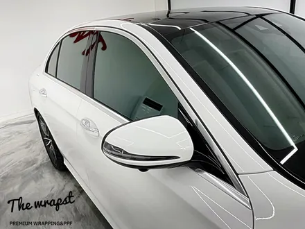 청라랩핑 벤츠 E53 amg 페이스리프트 사틴블랙으로 완전 포스있게 전체랩핑 했습니다 / 청라,인천,부천