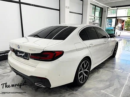청라랩핑 BMW 530i LCI 크롬죽이기 그리고 카본 실내랩핑으로 블랙팩 만들어봤습니다. / 청라,인천,부천