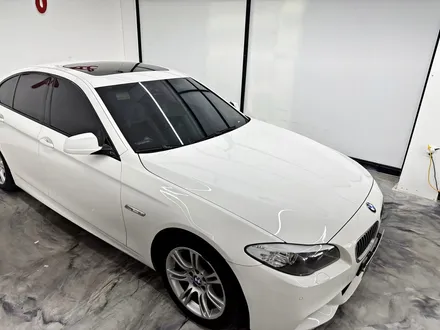 BMW 520d F10모델 사틴화이트로 새옷 입혀줬더니 신차 됐네요 / BMW / 5시리즈 (F10) / 청라,인천,부천
