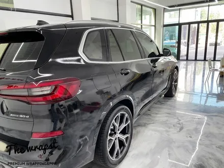 인천랩핑 BMW X5 G05 유광블랙 전체랩핑 으로 블랙포스 느낌 어떨까요 / 청라,인천,부천