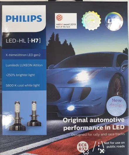 필립스 합법인증 익스트림 얼티논gen2 LED H7 I30장착 / 대구, 구미