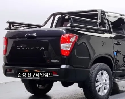 렉스턴스포츠 후미등 더뉴렉스턴스포츠 순정LED테일램프 시공 / 대구, 구미