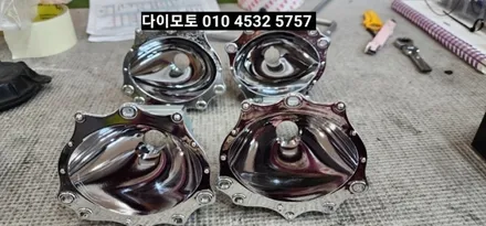 대구 싼타페dm 맥스크루즈 라이트반사판 크롬증착교체 필립스HID벌브교체 / 대구, 구미
