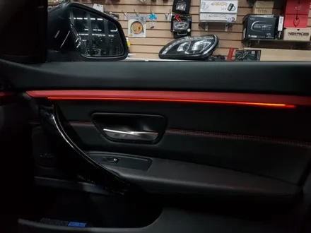 [대구]BMW420D그란쿠페도어순정엠비언트광량업그레이드1열광섬유교체&칩교환 / 대구, 구미