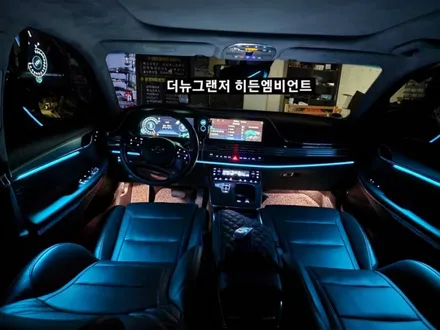 더뉴그랜저 히든엠비언트 순정연동 도어트림 엠비언트 확장시공 / 대구, 구미