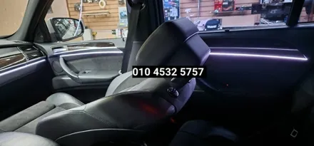 BMW X6(E71)엠비언트라이트 시공 / 대구, 구미