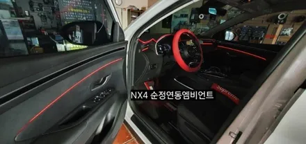 투싼NX4 순정엠비언트활성&64색 인터페이스 연동 / 대구, 구미