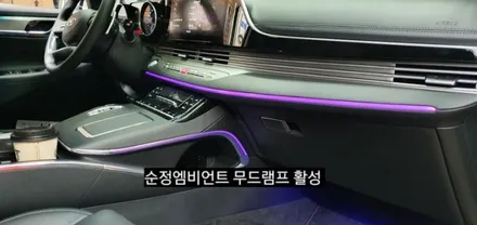 대구 더뉴그랜저 순정엠비언트 무드램프 순정옵션업그레이드 / 대구, 구미