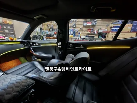 대구 스팅어벤풍구엠비언트라이트(도어트림.우측하단.네비상단.1열풋등)시공 / 대구, 구미