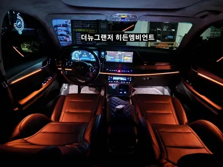 더뉴그랜저 히든엠비언트 순정연동 도어트림 엠비언트 확장시공 / 대구, 구미