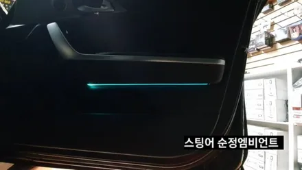 스팅어엠비언트,스팅어순정엠비언트광량업그레이드계기판순정연동,대구엠비언트순정연동 / 대구, 구미