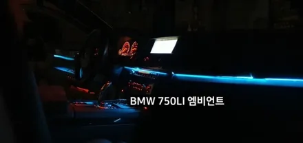 BMW 750LI (F01) 엠비언트라이트 비노출 엠비언트 / 대구, 구미