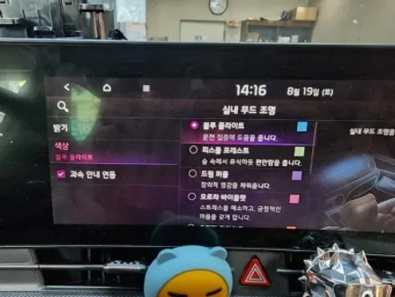 스포티지NQ5 엠비언트 실내무드조명활성&확장시공 / 대구, 구미