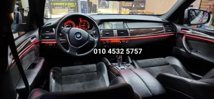 BMW X6(E71)엠비언트라이트 시공 / 대구, 구미
