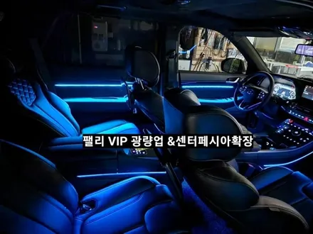2021 팰리세이드 VIP 엠비언트라이트 광량업그레이드 &센터페시아 엠비언트 확장시공 / 대구, 구미