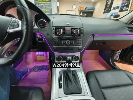 벤츠 C클래스 W204엠비언트 라이트,W204 실내 무드등 / 대구, 구미