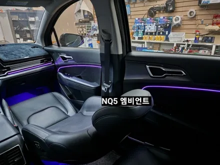 스포티지NQ5 엠비언트 실내무드조명활성&확장시공 / 대구, 구미
