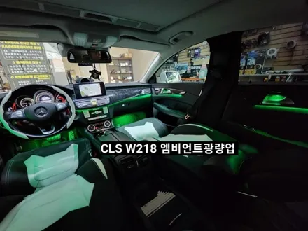 벤츠CLS250 W218 순정엠비언트 광량업그레이드 / 대구, 구미