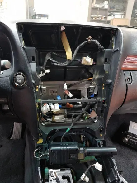 렉서스LS460센터페시아LED실내공조기LED오디오LED Repair / 대구, 구미