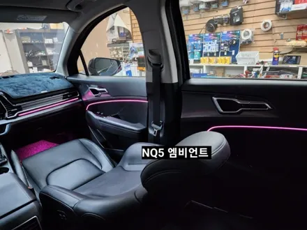 스포티지NQ5 엠비언트 실내무드조명활성&확장시공 / 대구, 구미